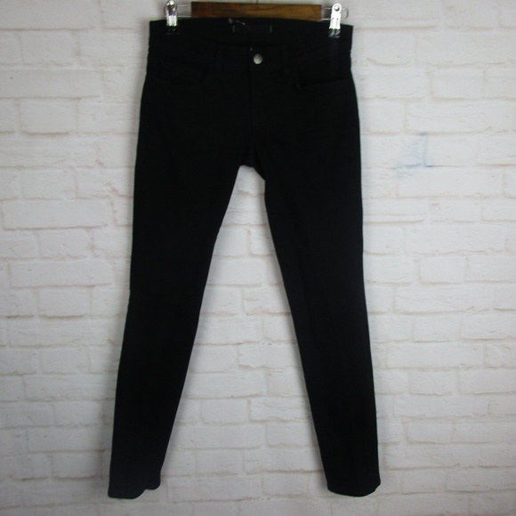 J.Brand size 26 Waist Black Denim Slim Fit Jeans - Picture 3 of 8